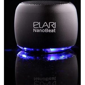 Elari - NanoBeat - Bluetooth Luidspreker - Zwart - 10 uur Accuduur