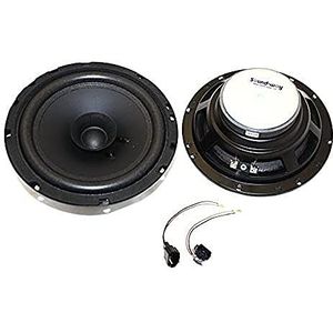 Sound-way Dual Cone Luidsprekers Speakers Autoradio 16,5 cm compatibel met Peugeot