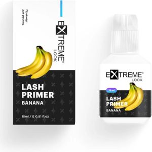 EXTREME LOOK - Lash Primer - For Eyelash Extensions - Banana - Wimperextension Lash Primer - Hoge Kwaliteit - 15ml