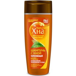 Natuurlijke Shampoo met henna voor gekleurd en beschadigd haar - glanzend haar - 270ml