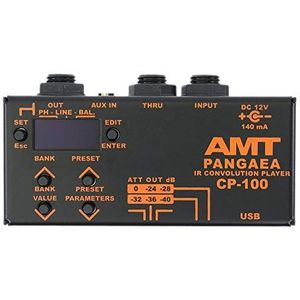 AMT PANGAEA CP-100 - IR CAB.Sim (met schone voorversterker en equalizer)