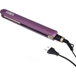 Leben Stijltang Snel Opgewarmd Lang Snoer 35 W Paars