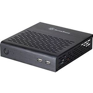 Silverstone - SST-PT13B - PC-behuizing - Zwart - Dunne Mini ITX