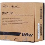 Silverstone - Nitrogon SST-NT07-115X - CPU Koeler - Zwart - Laag Profiel