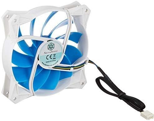 Silverstone - SST-FQ122 - PC Ventilator - Blauw - Wit - 120 mm - 1 x
