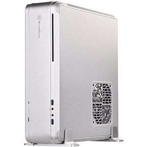 SilverStone SST-FTZ01S - Fortress High-End Mini-ITX Gaming HTPC behuizing, zilver
