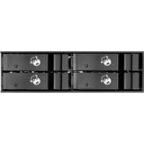 SilverStone FS204 - Behuizing voor Opslagschijven - Zwart