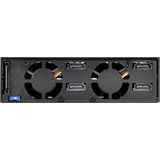 SilverStone FS204 - Behuizing voor Opslagschijven - Zwart