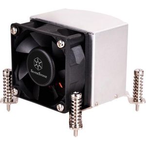 Silverstone - AR09-115XS - CPU-koeler - Zwart - Aluminium - Drie Verwarmingsbuizen