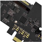 Silverstone - SST-ECU04-E - PCI-E Uitbreidingskaart - Zwart - USB 3.1