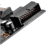 Silverstone - SST-ECU04-E - PCI-E Uitbreidingskaart - Zwart - USB 3.1