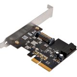Silverstone - SST-ECU04-E - PCI-E Uitbreidingskaart - Zwart - USB 3.1