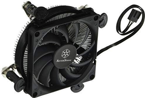 Silverstone SST-NT08-115XP CPU-koeler - Zwart - Koper - Aluminium - Low-Profile