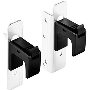 SilverStone SST-RA03B hoogwaardige zelfvergrendelende handgreep voor 2U rackmontage behuizingen, aluminium, SGCC