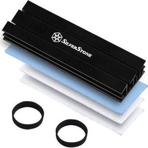 Silverstone - SST-TP02-M2 - Accessoires voor Harde Schijven - Aluminium - Koelpakket