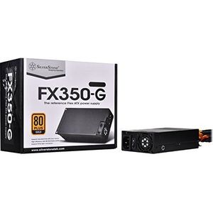 SilverStone SST-FX350-G - Flex serie, 350W 80 Plus Gold geluidsarme pc-voeding met 40 mm ventilator