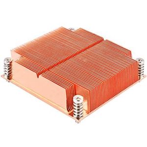 SilverStone SST-XE01-2011 - Xenon CPU koeler passief, koperen lamellen en koperen basis, 26 mm hoogte, Intel LGA2011/2066