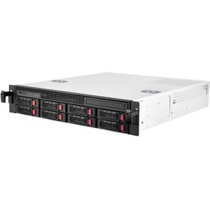 Silverstone - SST-RM21-308 Serverkast - Zwart - Staal - 2U
