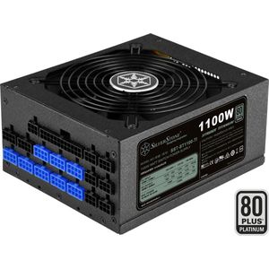 Silverstone - SST-ST1100-TI v1.1 - PC Voeding - Zwart - 1100 Watt - 80 PLUS Titanium