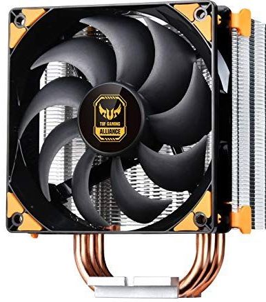 Silverstone - Argon SST-AR01-V3 - CPU-koeler - Zwart - Geel