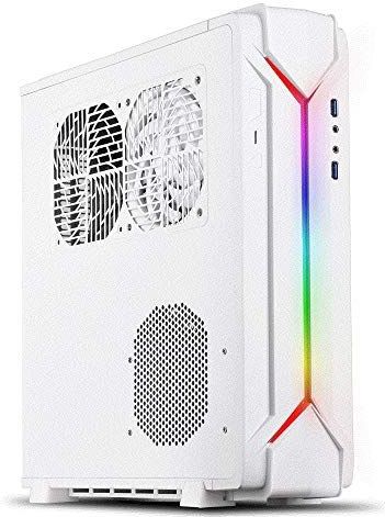 Silverstone - SST-RVZ03W-ARGB - PC-behuizing - Wit - Mini-ITX