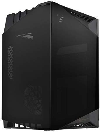 SilverStone - SST-LD03B - Mini-ITX Computerbehuizing - Zwart - Gehard Glas