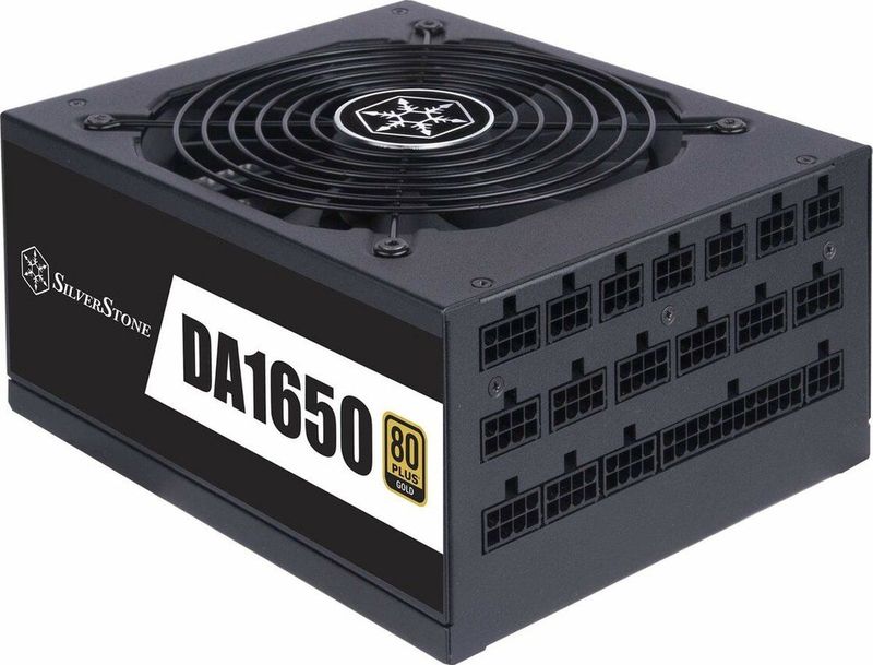 Silverstone - DA1650 Gold - Volledig Modulaire ATX Voeding - Zwart - 1650 W