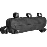 Topeak Unisex - volwassenen midloader 4,5L frametas, zwart, eenheidsmaat