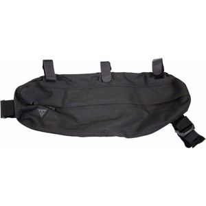 Topeak frametas midloader 6l zw, nylon straps, zwart