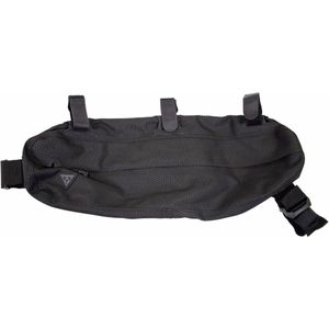 Topeak Midloader 6L frametas, uniseks, voor volwassenen, zwart, eenheidsmaat