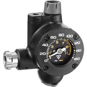 Topeak AirBooster G2 Pomp Druk meter CO2 - Zwart