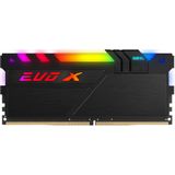 32GB (2X16GB) GEIL Evo X II Black 3000MHz CL16 DDR4