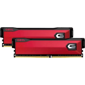 32GB (16GBX2) GEIL Orion Red 3200MHz CL16 DDR4