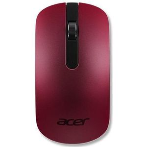 Acer - Thin-n-light Draadloze Muis - Rood - Draadloos - Nano-Ontvanger