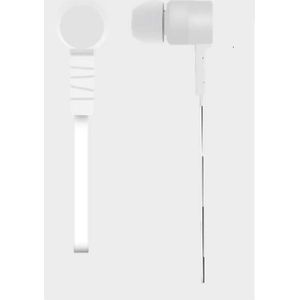 Acer in-ear hoofdtelefoon (helder geluid, eenvoudig en stijlvol design, 3,5 mm jack, 1,2 m lange kabel) wit