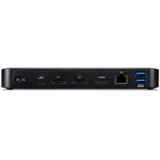 Acer USB type-C dock III - USB - 10/100/1000 Mbit/s - Ethernet - HDMI - Displayport - Zwart