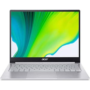 Acer Swift 3 (SF313-52-71YR) Ultrabook / Laptop | 13 QHD Display | Intel Core i7-1065G7 | 8GB RAM | 1TB SSD | Intel Iris Plus Graphics | Windows 10 | QWERTZ toetsenbord | zilver