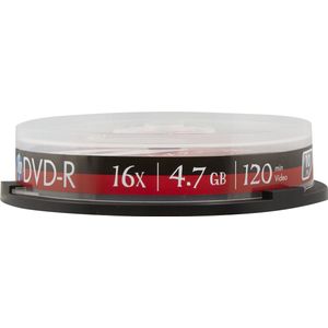 HP - DVD-R - 4.7GB - Cakebox - 10 Disc