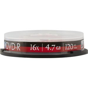 HP DVD-R 4.7 GB 16x 10 stuks (hDME00026)