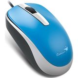 GENIUS Genius optical wired mouse DX-120, blauw