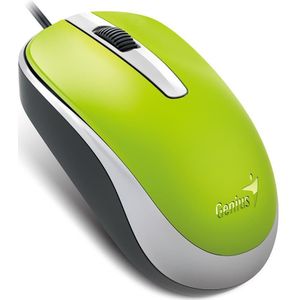 Genius - KYE 310105110 - Optische Muis - Groen - Bedraad - USB Type-A