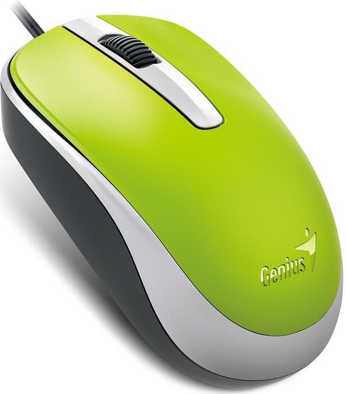 Genius - KYE 310105110 - Optische Muis - Groen - Bedraad - USB Type-A