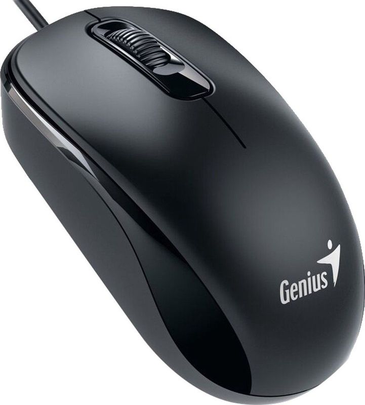 Genius - DX-110 - Muis - Zwart - USB Type-A - Optisch - 1000 DPI