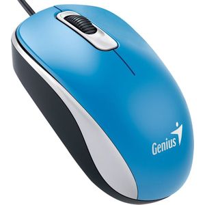 Genius - DX-110 - Muis - Blauw - USB Type-A - Optisch - 1000 DPI