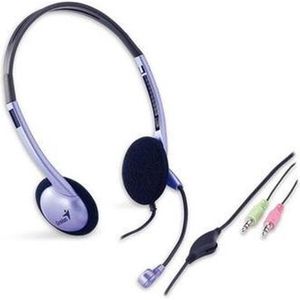 Genius - HS-04S - Kantoorheadset - Zilver - Bedraad