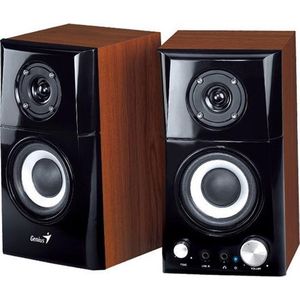 Genius - 31730032400 - Luidspreker - Zwart - Hout - 2-weg