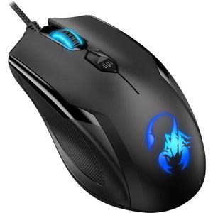 Genius Ammox X1-600 - Gaming Muis - Zwart - Bedraad