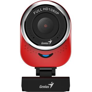 Genius - QCam 6000 - Webcam - Rood - Full HD 1080p