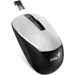 Genius Muis NX-7015V2 Silver 1600dpi, draadloos, 2,4 GHz, optisch, USBPC/Mac
