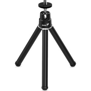 GENIUS Tripod 1 na tafel, zwart, metal / kunststof, 360 stopni